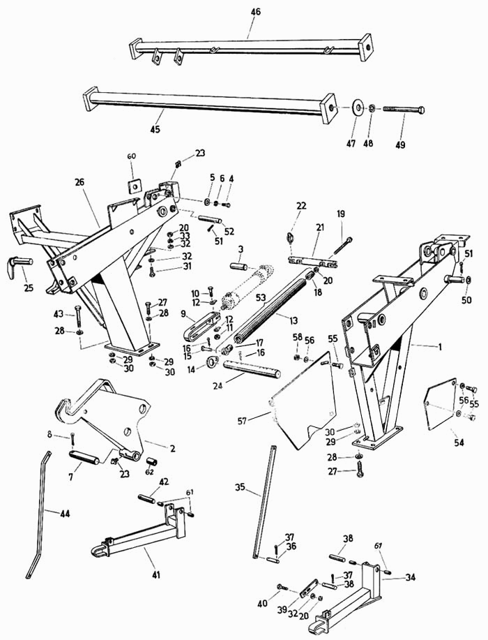 Подъемный механизм Fortschritt Е-281-С