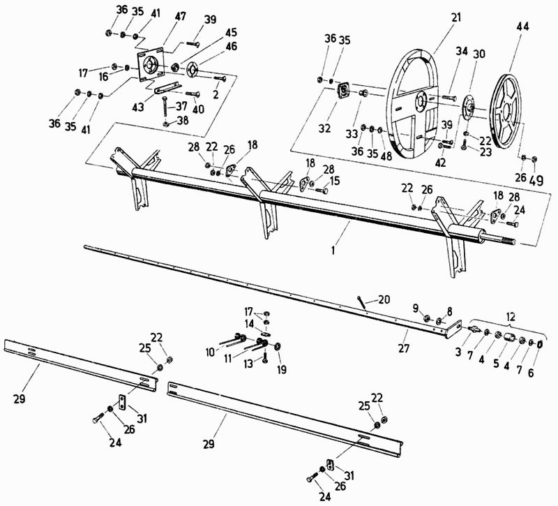 Мотовило Fortschritt Е-281-С