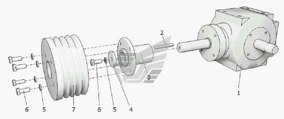 Редуктор КДК-184.01.00.310 Клевер КДК-184. Каталог 2011г.