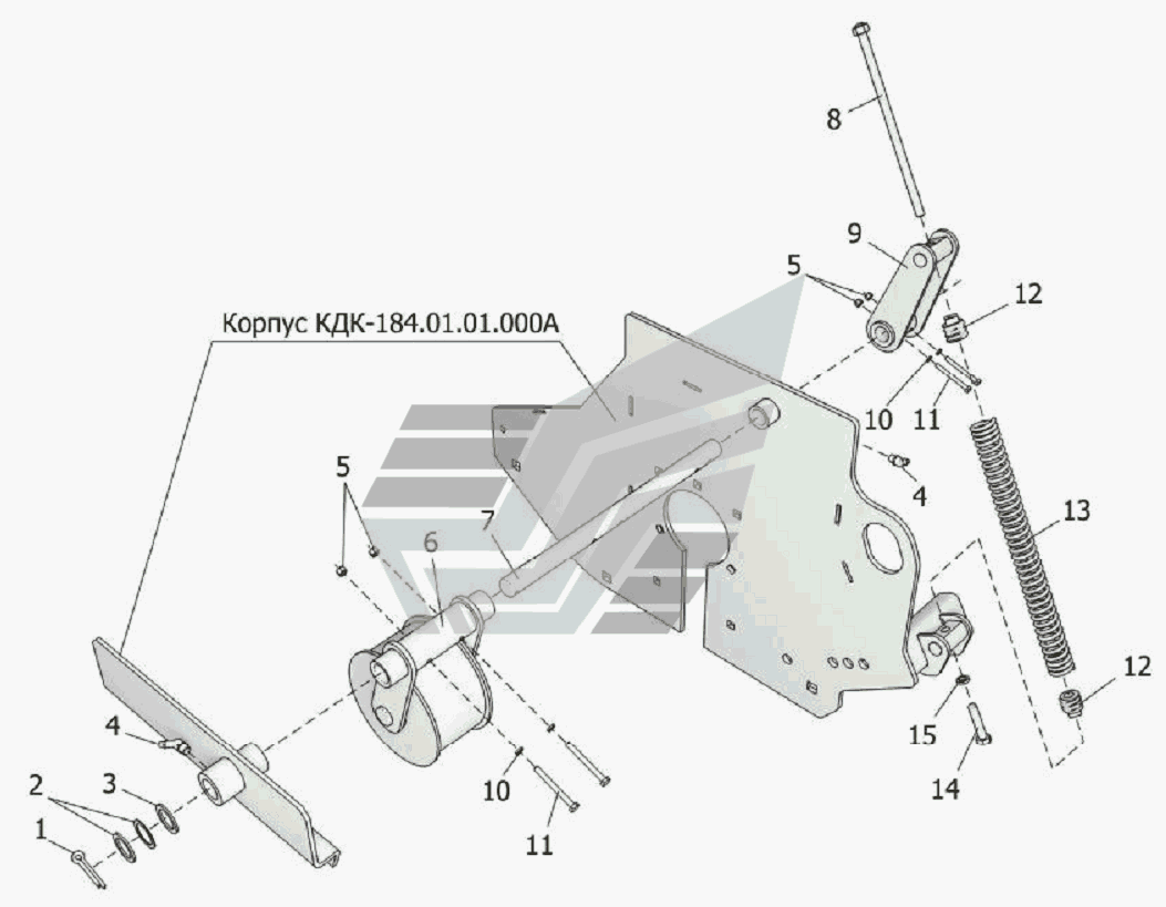 Натяжник Клевер КДК-184. Каталог 2011г.