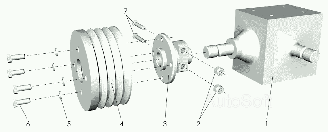 Редуктор КДК-184.01.00.300 Клевер КДК-184 “Cheege”. Каталог 2007г.