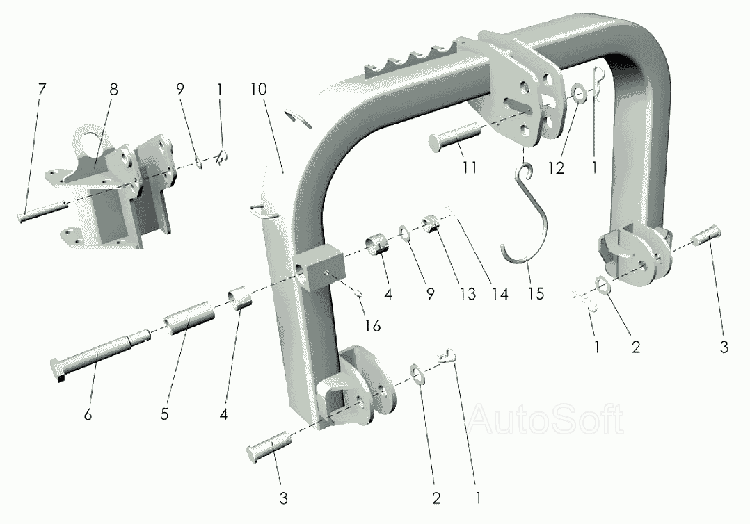 Балка Клевер КДК-184 “Cheege”. Каталог 2007г.