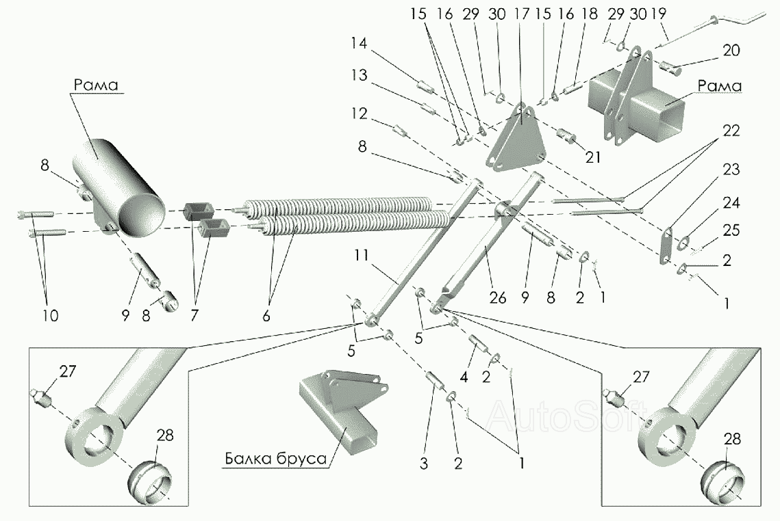 Механизм уравновешивания Клевер КРП-302 “Беркут”. Каталог 2007г.