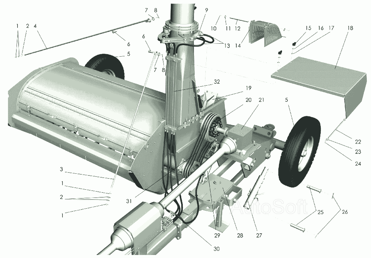 КСД-2,0 (вид слева) Клевер КСД-2,0 “Sterh”. Каталог 2007г.