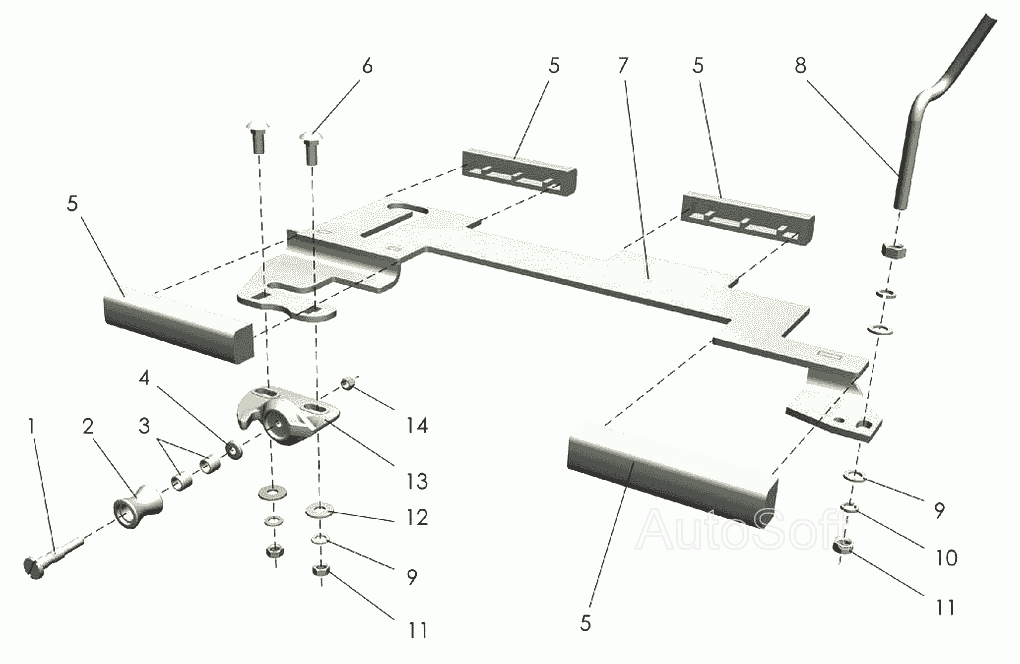 Каретка верхняя Клевер ППР-120 “Pelikan”. Каталог 2007г.