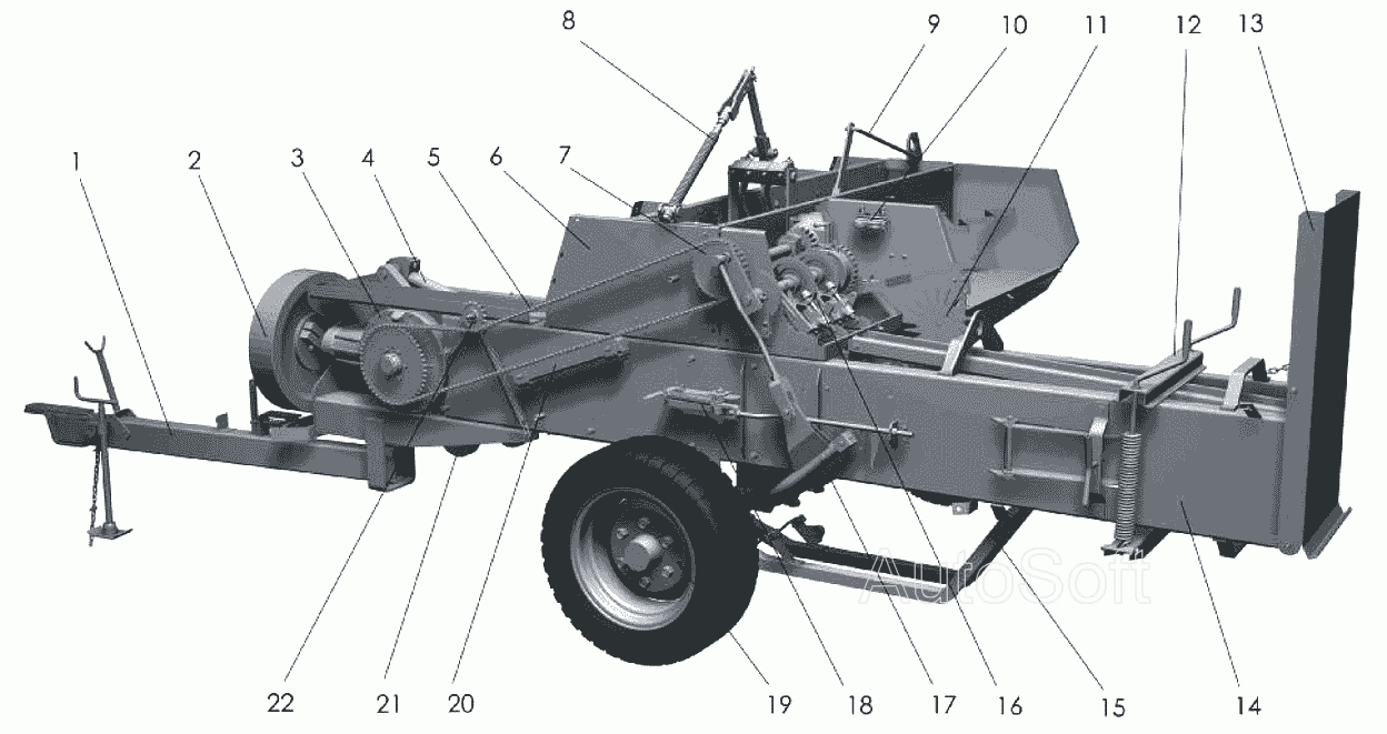 Агрегат прессующий Клевер ППТ-041 “Tukan”. Каталог 2007г.