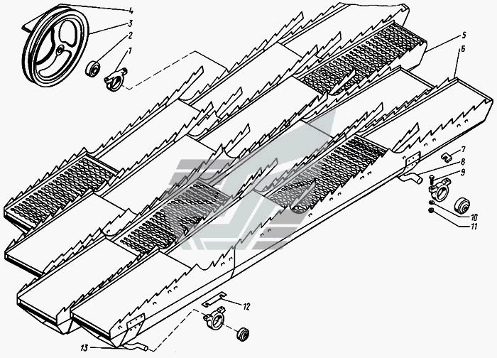 Соломотряс КДМ 2-11Б КЗК Енисей 1200