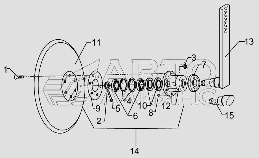 Hollow disc LI D450 Smaragd 9 Lemken Smaragd 7/300. Каталог 2010г.