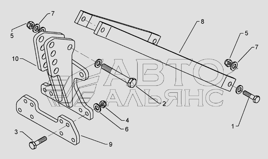 Headstock A KAT2+3 Smaragd 9K Lemken Smaragd 9/400K. Каталог 2010г.