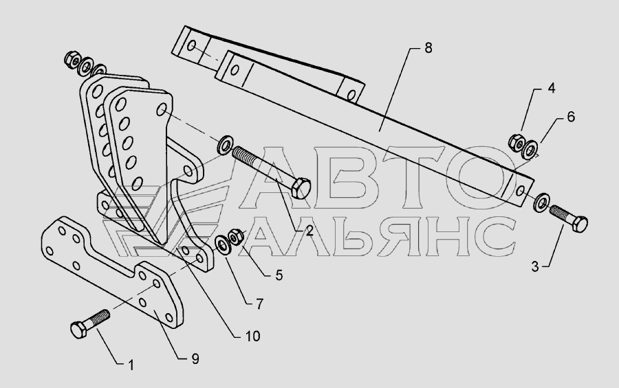 Headstock A KAT2+3 +Hitch Smaragd 9K Lemken Smaragd 9/400K. Каталог 2010г.