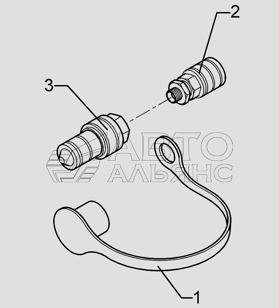 Adapter-inner thread K700 Lemken Smaragd 9/400K. Каталог 2010г.