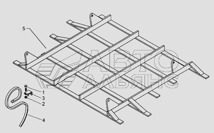 Harrow section 1,5m-G25 26×10 Lemken System-Korund 900 L. Каталог 2010г.