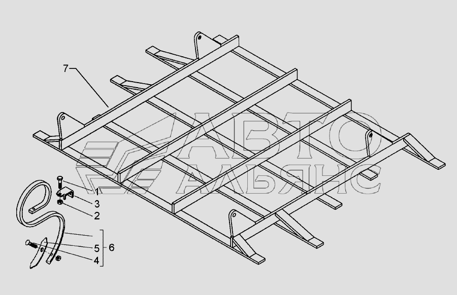 Harrow section 1,5m-G25 27×10 Lemken System-Korund 900 L. Каталог 2010г.