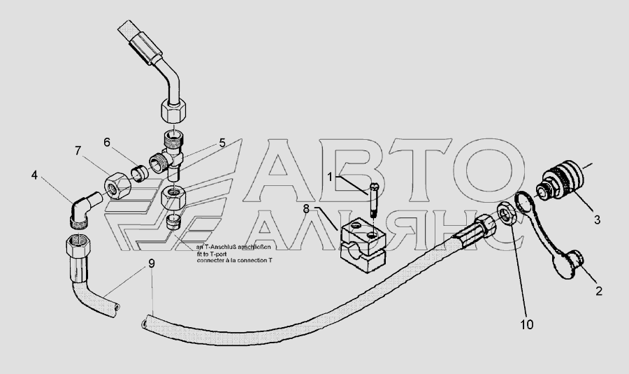 HY-assembly attachment arm PA-E1-K Lemken VariOpal 9X. Каталог 2010г.