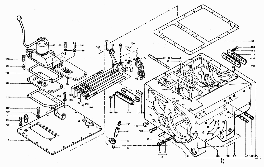 Коробка передач ЛТЗ-55. Каталог 2003г.
