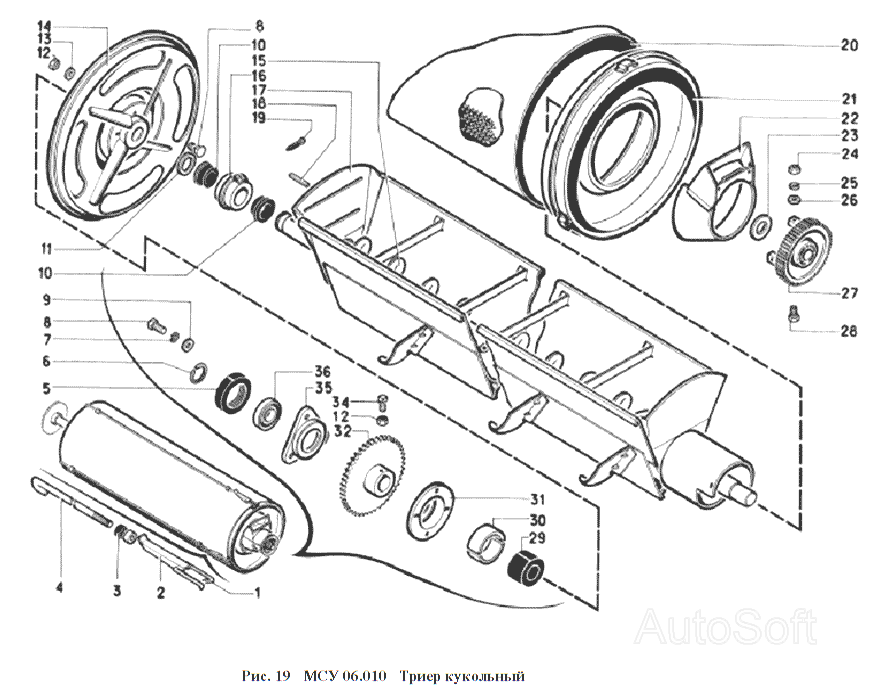 МСУ 06.010 Триер кукольный Воронежсельмаш МС-4,5. Каталог 2006г.