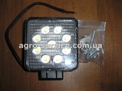 Фара LED панель 100W (10х10W гібридний промінь, L=440 мм) 7000 lm (JFD-1253)