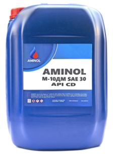 Олія Aminol моторна М-10ДМ SAE 30 (API CD) 20л