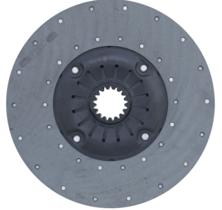 Диск 150.21.024-2 ведомий муфти зчеп. Т-150 (безасбест. накл.) (JFD)