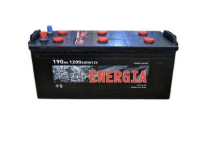 Акумулятор 190Ah збоку (+/-) ENERGIA (1200EN) (513х223х223)