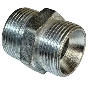 Штуцер на кл. 41х41 сполучний (М33х2,0 - М33х2,0) (ДК)