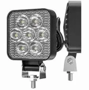 Фара 7LED квадратна mini (9-80V) chip 3030 IP65 (64х64х20) KHIM2088 