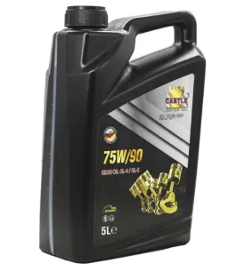 Масло CASTLE трансмиссионное 75W-90 GL-4/GL-5 (5л)