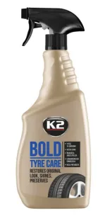 Очиститель шин K157 K2 BOLD Tyre Care аэрозольный (700 мл)
