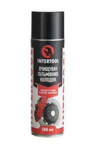 Очиститель колодок тормозных INTERTOOL 500 мл