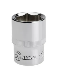 Головка торцевая, 20 мм, 6-гранная, CrV, под квадрат 1/2", хром., МТХ MASTER