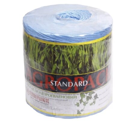 Шпагат поліпропіленовий сіновязальний 2500 тех (AGROPACK STANDART 400) 5 кг - Фото 1