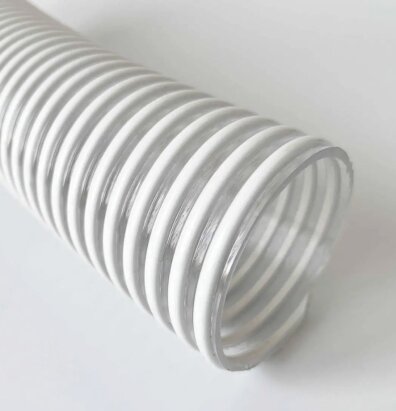 Рукав PVC DN035х3.0мм (25м) Venta Light UV н/вс воздуховод гибкий - Фото 1