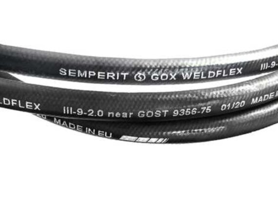 Рукав III-9-2.0 (50м) кислородный SEMPERIT S GOX (Чехия) - Фото 1