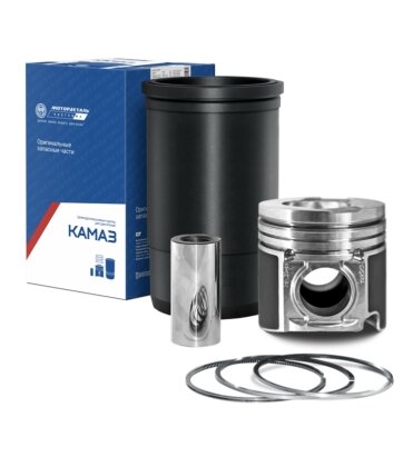 Поршнекомплект КАМАЗ КМЗ 740.1000128 (г+п+п+п/к) із розсікачем (КМЗ) - Фото 1
