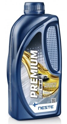 Масло NESTE моторное PREMIUM 10W-40 A3/B4 синт. API SN,SM,SL,SJ/CF (1 л) - Фото 1