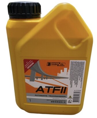Олія KAMA OIL трансмісійна ATF Dexron II (1л) - Фото 1