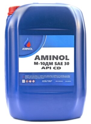 Масло Aminol моторное М-10ДМ SAE 30 (API CD) 20л - Фото 1