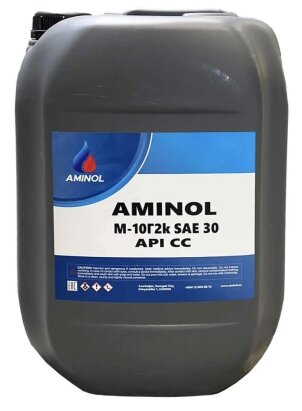 Олія Aminol моторна М-10Г2K SAE 30 (API CC) 18л - Фото 1