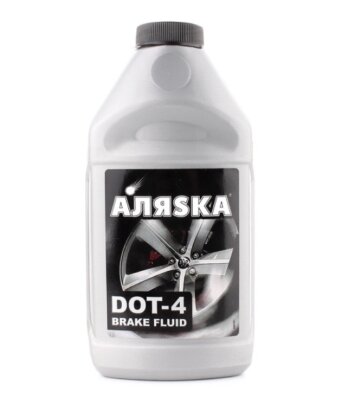 Жидкость тормозная Аляска ДОТ-4 800 г - Фото 1