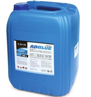 Жидкость AXXIS AdBlue для снижения выбросов сист. SCR (мочевина) 501579 AUS32 AX (20л) - Фото 1
