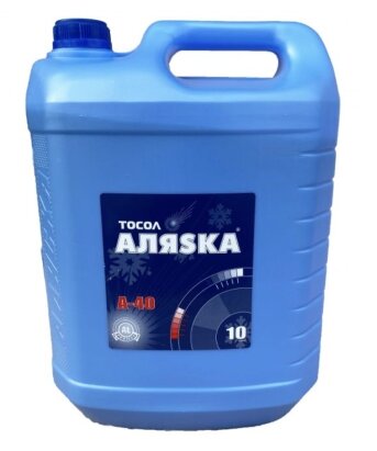 Тосол АЛЯСКА А-40 (эко) анти-замерзающая жидкость (10л) - Фото 1