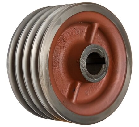 Шкив 8245-036-010-250 (D=132) малый 4-руч. ротороной косилки Z-169 (1,65м) (ЗТ) - Фото 1