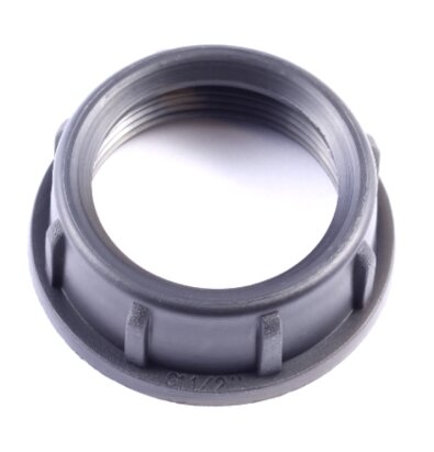 Гайка AP15NF112 (220882) 1 1/2" кріплення фільтра всмоктування, забірника бака (вир-во Agroplast) - Фото 1