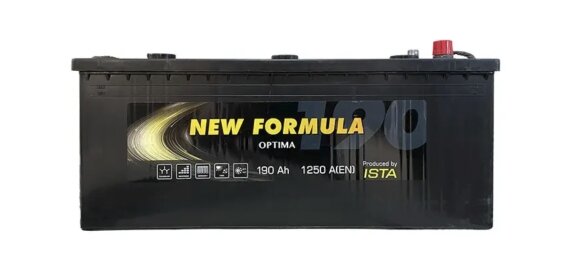Аккумулятор 190Ah боковая (+/-) NEW FORMULA Optima (1250EN) (513x223x223) - Фото 1