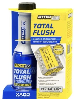 Промывка двигателя XADO Atomex TotalFlush 250 мл (XA 40613_6) - Фото 1