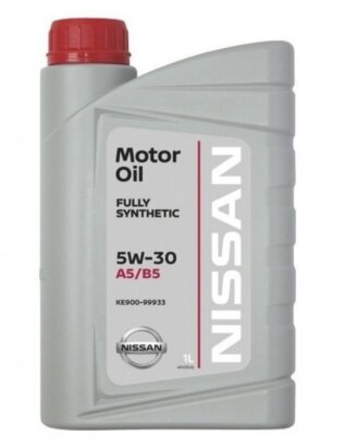 Масло NISSAN моторное 5W-30 синтетическое (1 л) - Фото 1