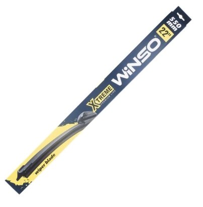 Щітка склоочисника 113550 (22"/550) безкаркасна (Winso) - Фото 1