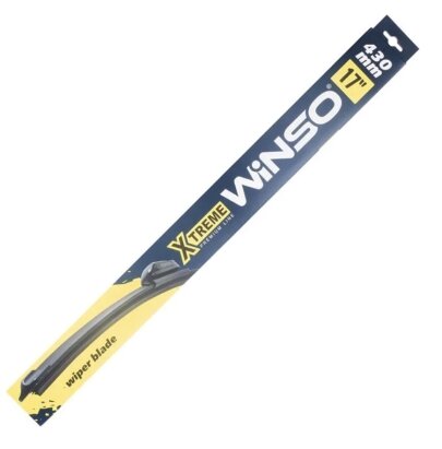 Щетка стеклоочистителя 113430 (17"/430) бескаркасная (Winso) - Фото 1