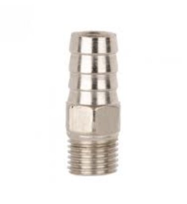 Переходник с наружной резьбой 1/4" на шланг 10 мм INTERTOOL PT-1845 - Фото 1