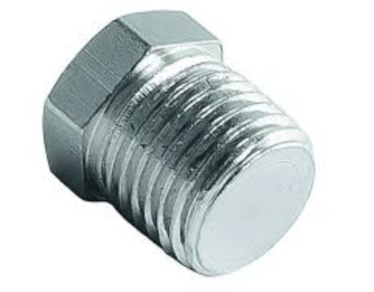 Заглушка із зовнішньою різьбою 1/4" INTERTOOL PT-1870 - Фото 1